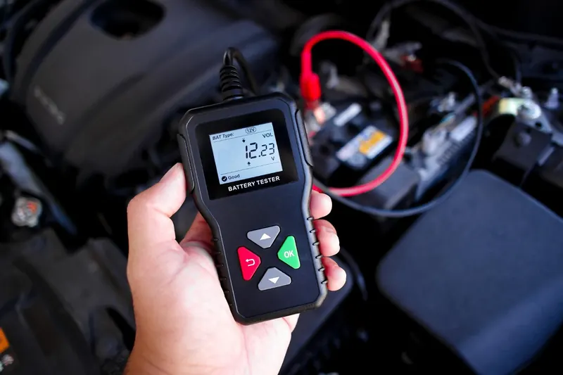 Car battery health check